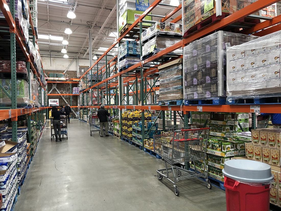 Costco Empty shelves March 2, 2020.agr