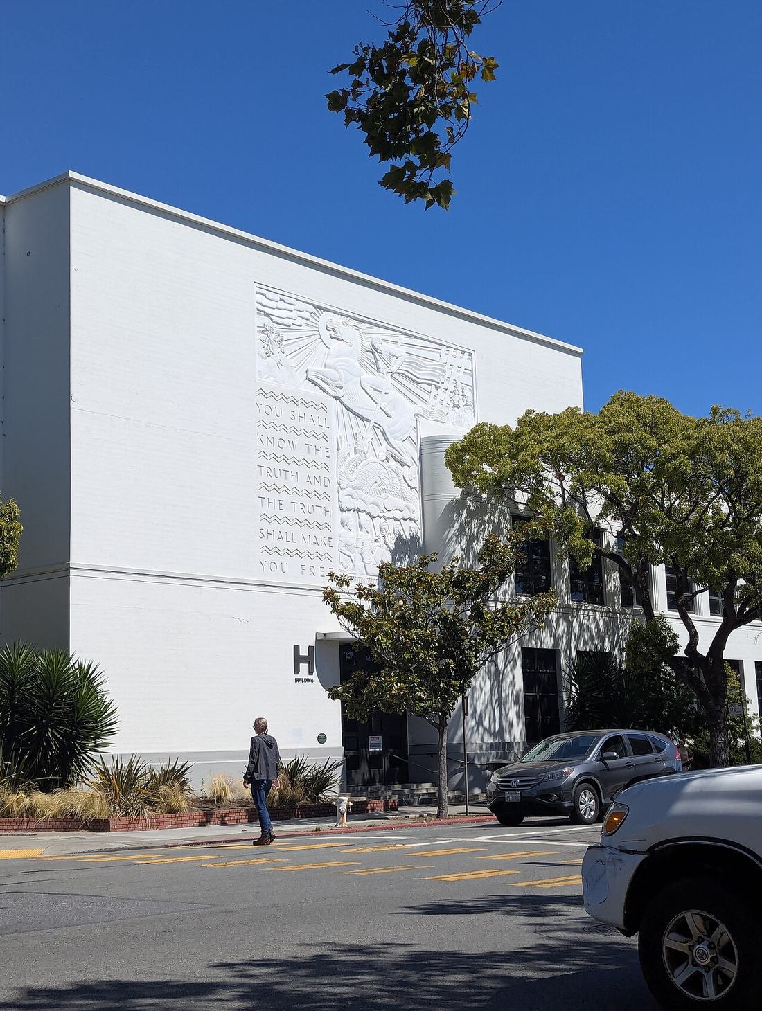 Berkeley High School, H building, exterior (August 2025)